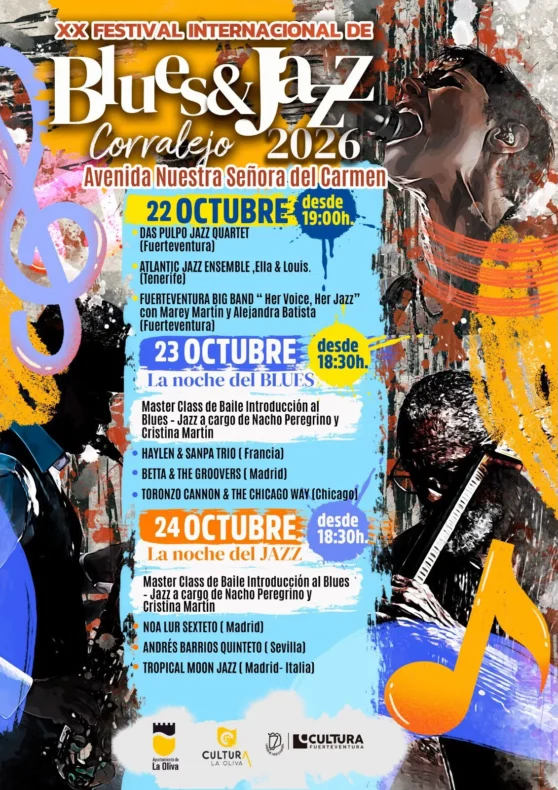 XX Internationales Blues- und Jazzfestival in Corralejo