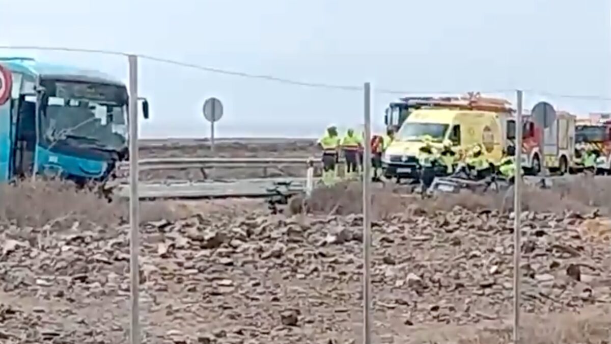 Ein Toter und zehn Verletzte bei schwerem Bus-Unglück auf Gran Canaria