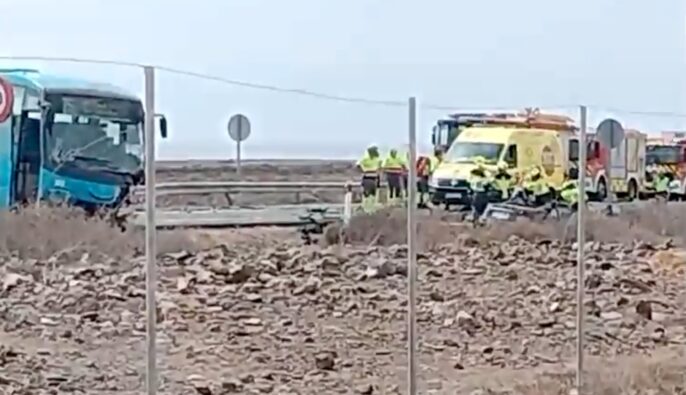 Ein Toter und zehn Verletzte bei Bus-Unglück auf Gran Canaria