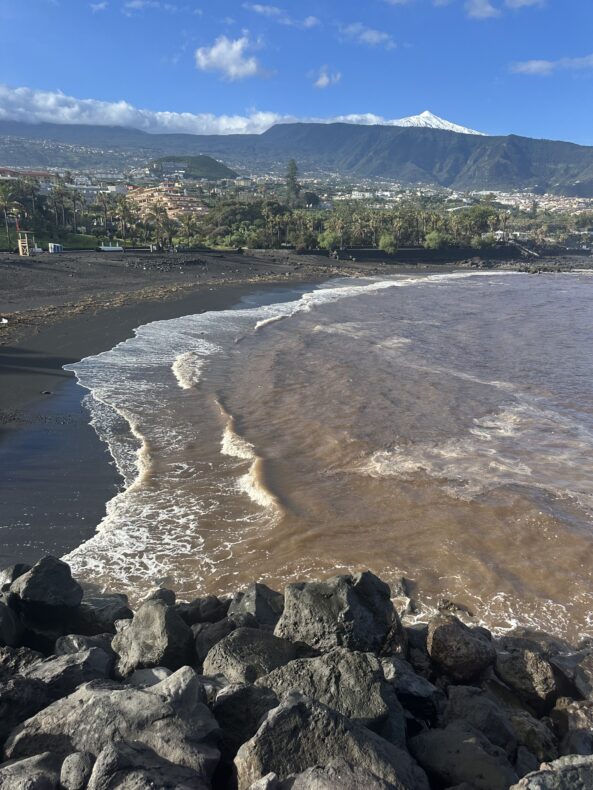 Unwetter Puerto de la Cruz Teneriffa Teide