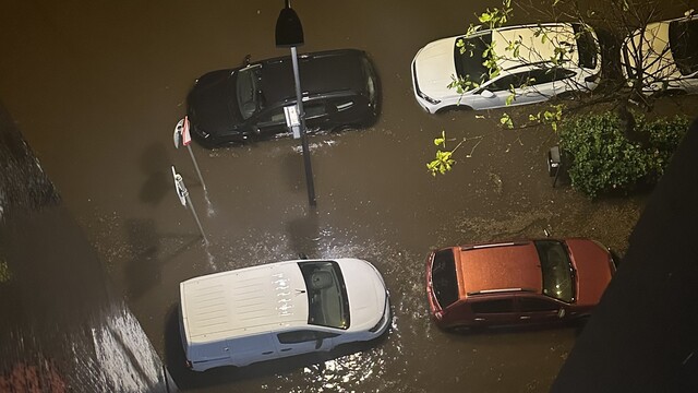 Unwetter Teneriffa Puerto de la Cruz Autos