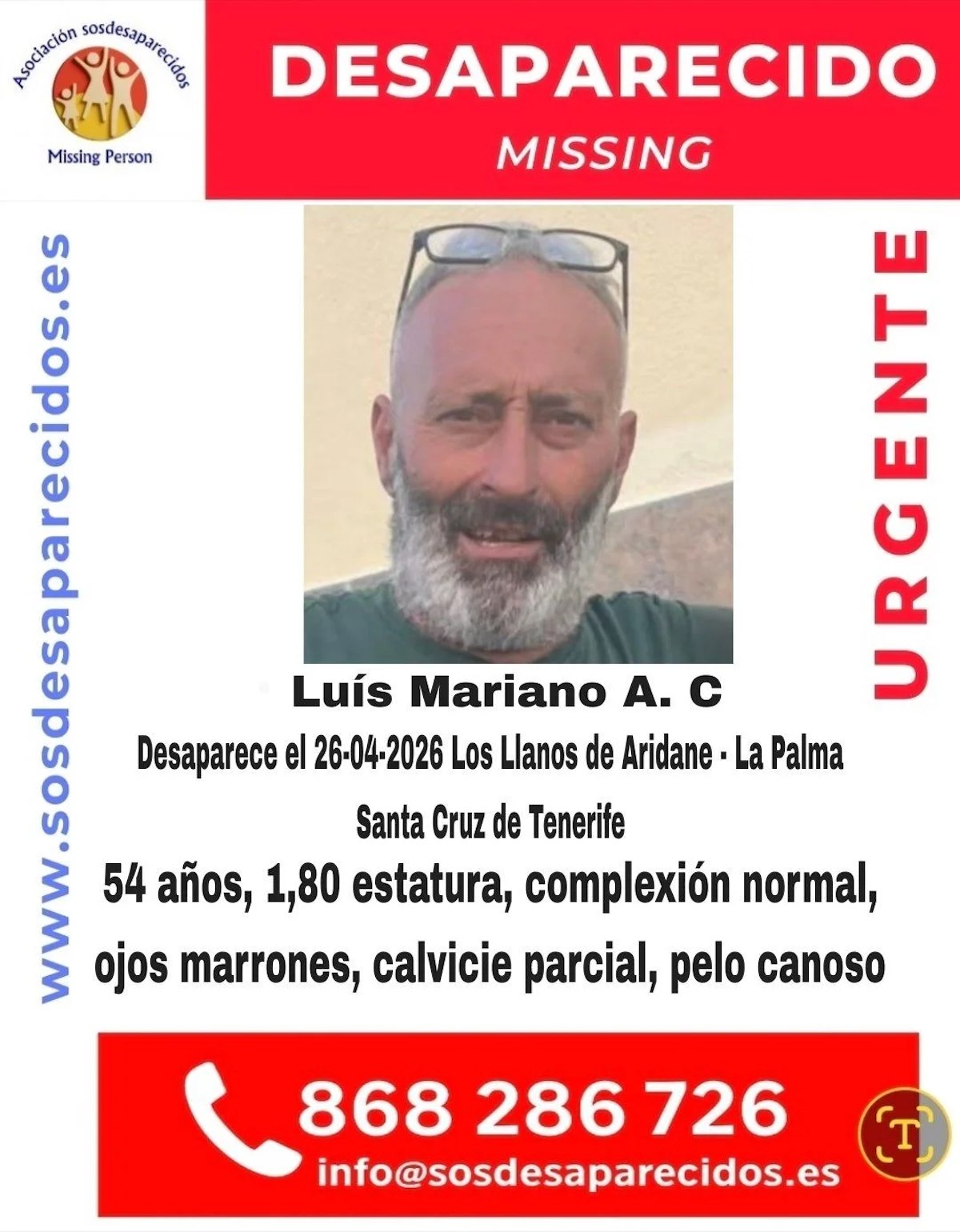 Suche nach Vermissten auf La Gomera und La Palma