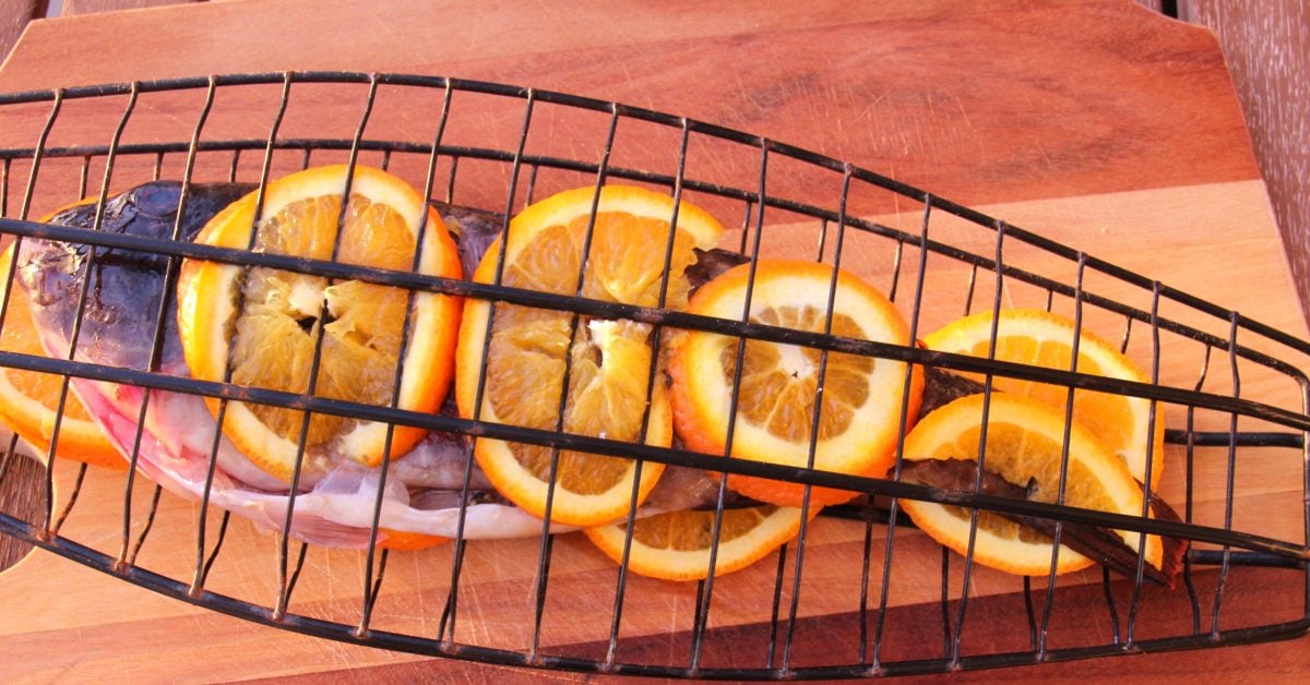Kanarischer Papageifisch mit Orange – Vieja vom Grill mal anders