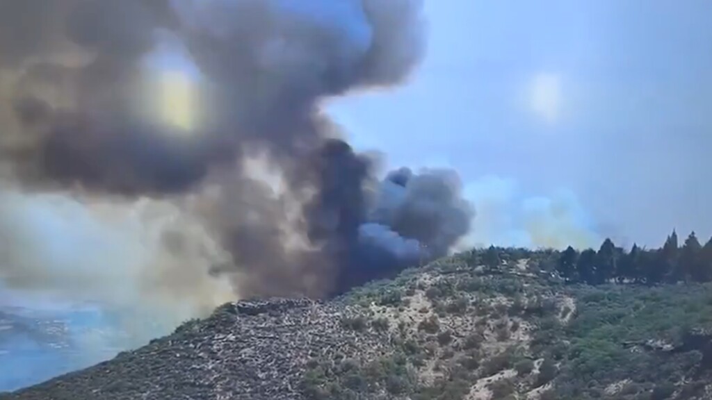 Waldbrand Cazadores Gran Canaria 09-2026