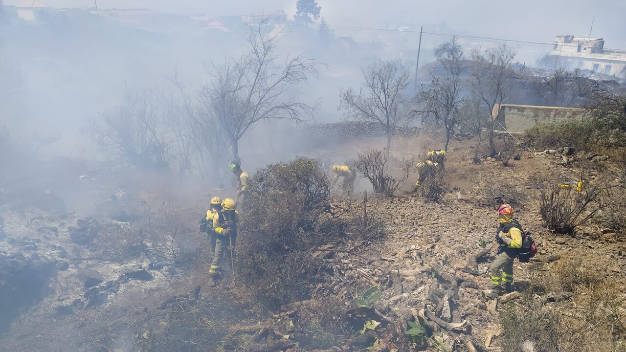 Feuer auf La Palma: Hitze und Wind fachen die Flammen weiter an