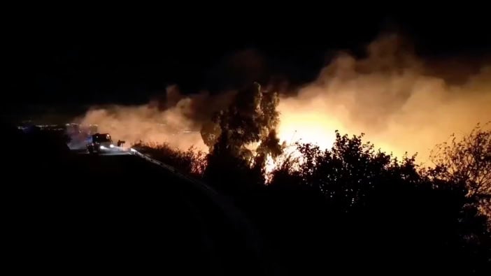 Waldbrand Gran Canaria Telde 08-2019