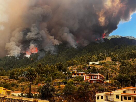 Aktuelle Fotos und Videos vom Waldbrand auf La Palma