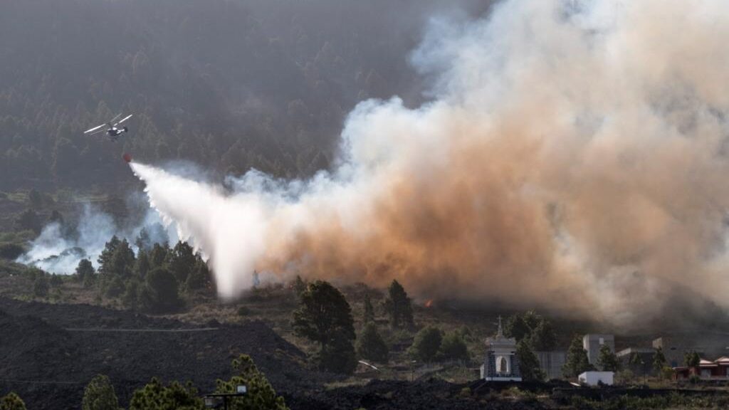 Ehrung für Verstorbenen der Waldbrände auf La Palma
