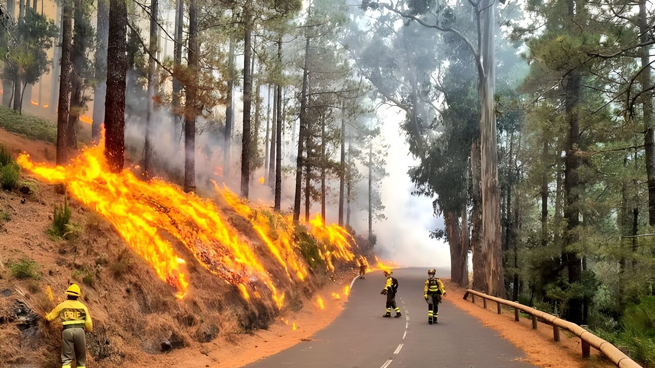 Waldbrände auf Teneriffa reaktiviert – sieben Häuser geräumt