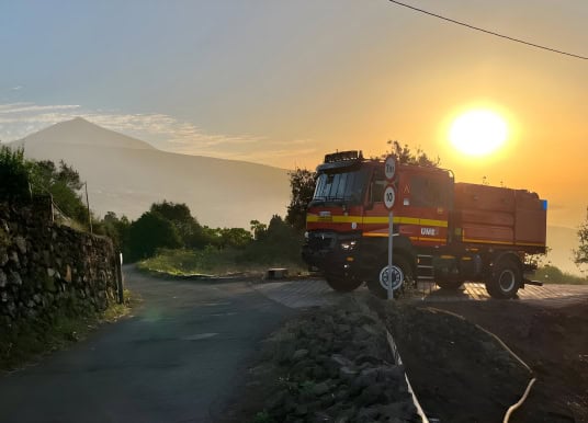 Brand in Finca España auf Teneriffa: Feuerwehr kämpft mit extremer Hitze