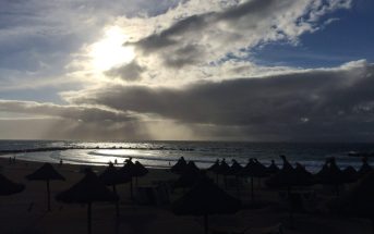 Regen und Sturm über Teneriffa und den Kanaren