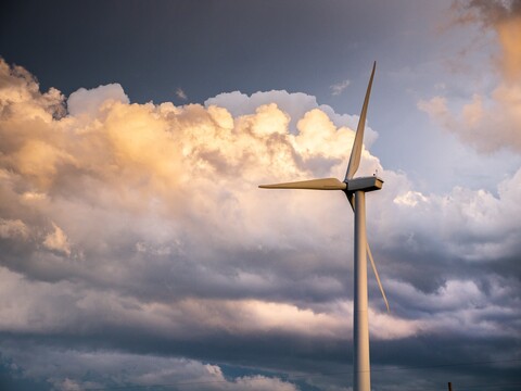 Windkraft Kanaren- Windrad Ökostrom Windpark