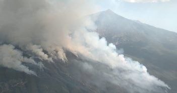 Waldbrand Teneriffa Teide