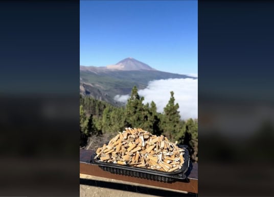 Zigaretten Mirador Teide Teneriffa
