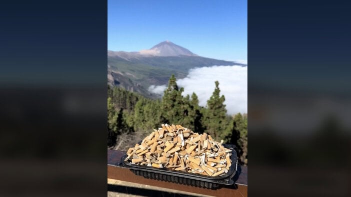 Zigaretten Mirador Teide Teneriffa