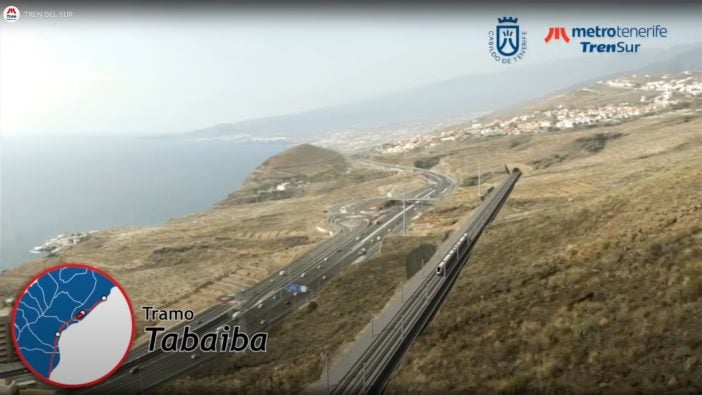 Zug Teneriffa Nord Süd